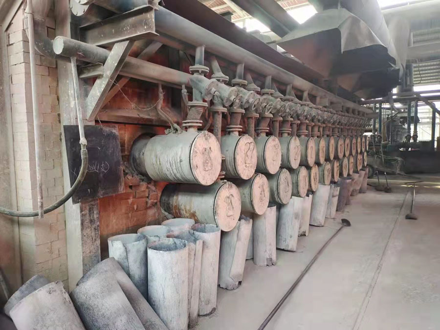 L'usine de métal de calcium agrandit la production