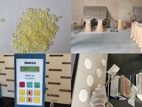 Expédition de résine d'hydrocarbure