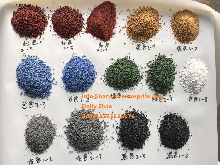 Comment faire la distinction entre la pierre colorée et les particules de céramique